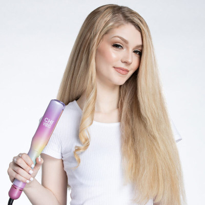 CHI Hair Waver טמפרטורת 210°C, כחול.