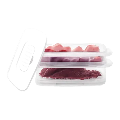 סט מיכלי אחסון Tupperware COOL STACKABLES (שניים, עם מכסים)