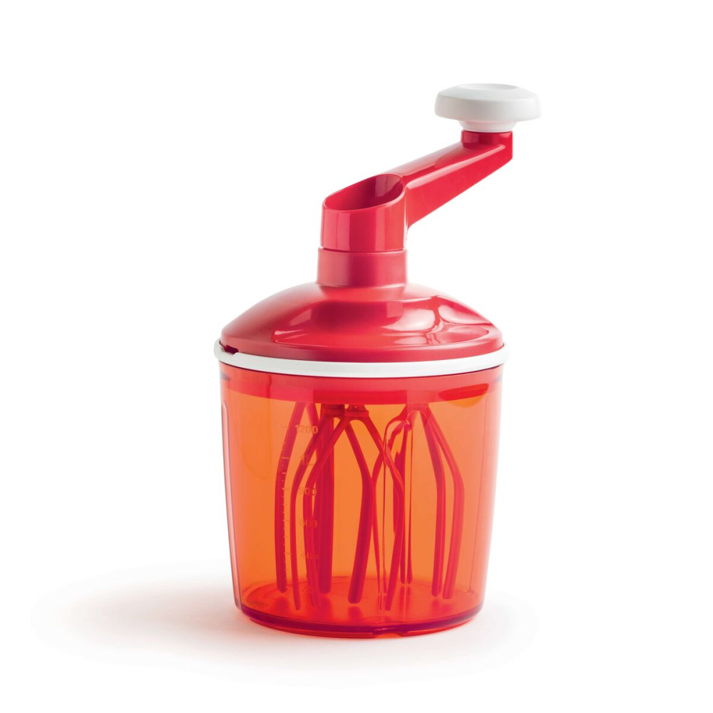  קערת ערבוב עם מקצף ידני Tupperware 1.35 ליטר 