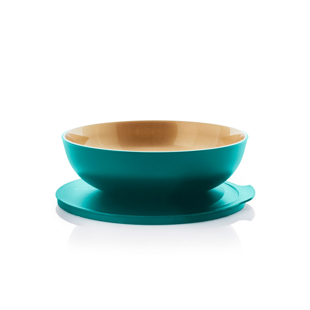  קערת הגשה עם מכסה Tupperware Allegra 740 מ"ל 