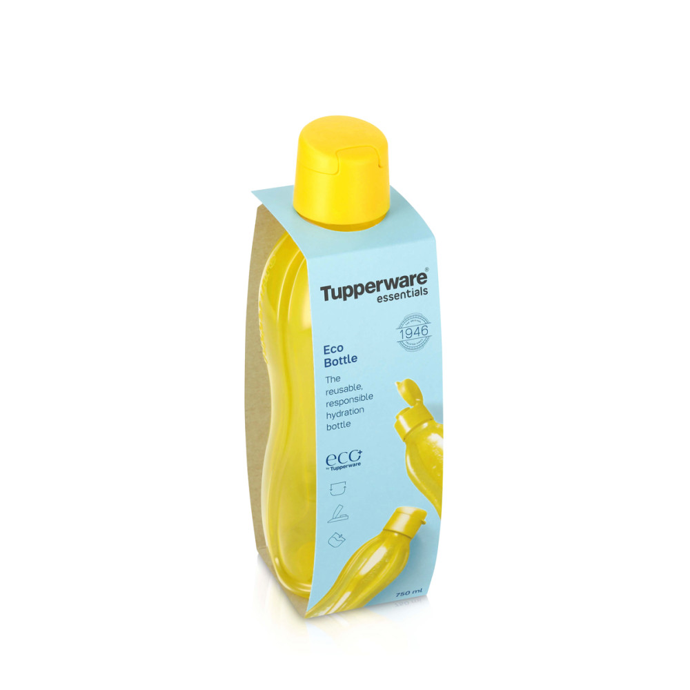  قارورة مياه Tupperware ON THE GO بسعة 750 مل 